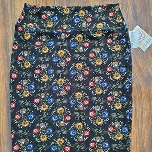 LuLaRoe Cassie skirt size large - NWT